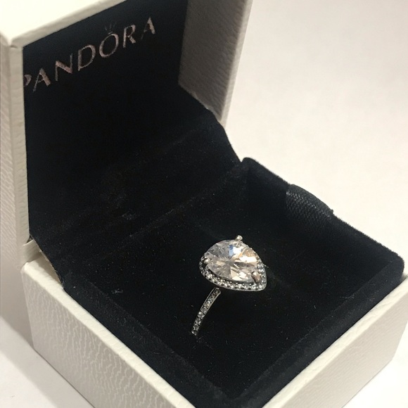 pandora teardrop ring